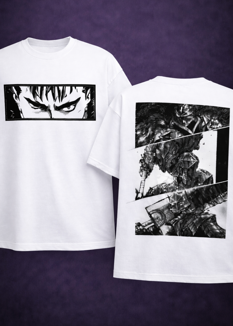 Berserk White Guts Eyes