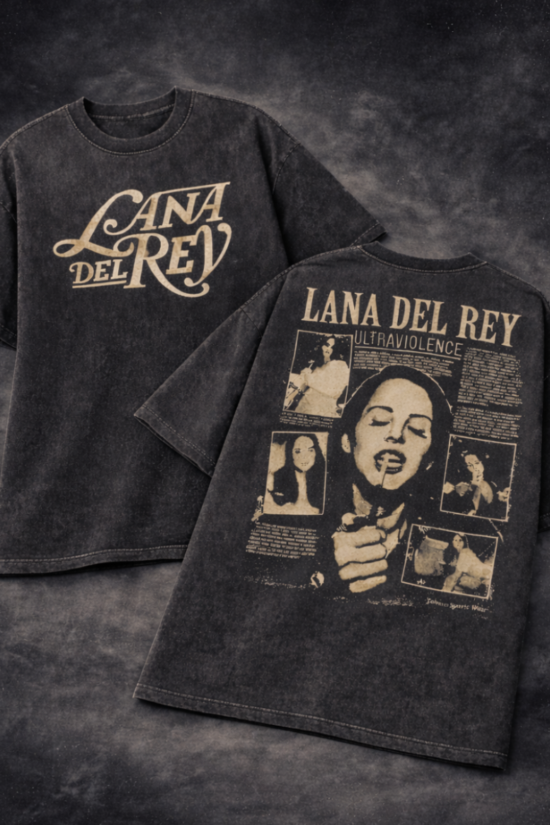 Lana Del Rey T Shirt Oversized (Ultraviolence Edition)